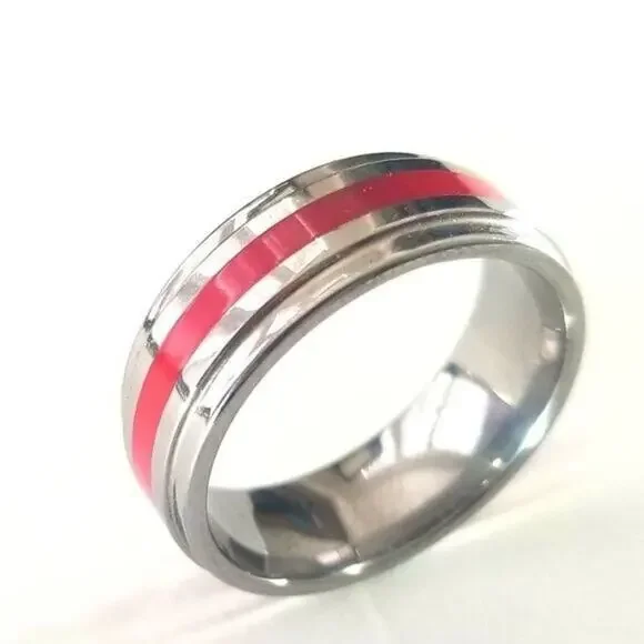 New tungsten ring‎ size 13.5